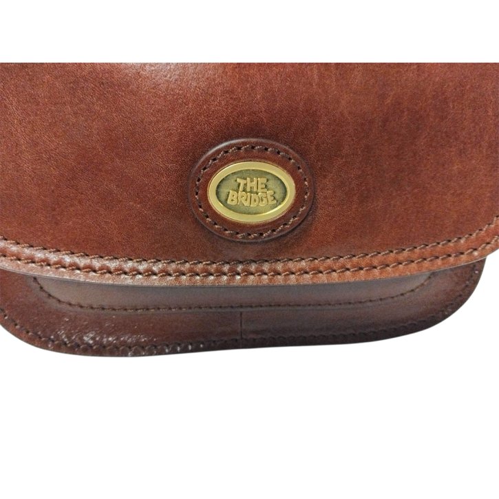 the bridge Shoulder Bag marrone